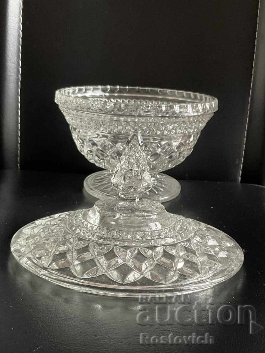 Anchor Hocking candy bowl with lid, USA with price € 28.00 | 54.76 BGN