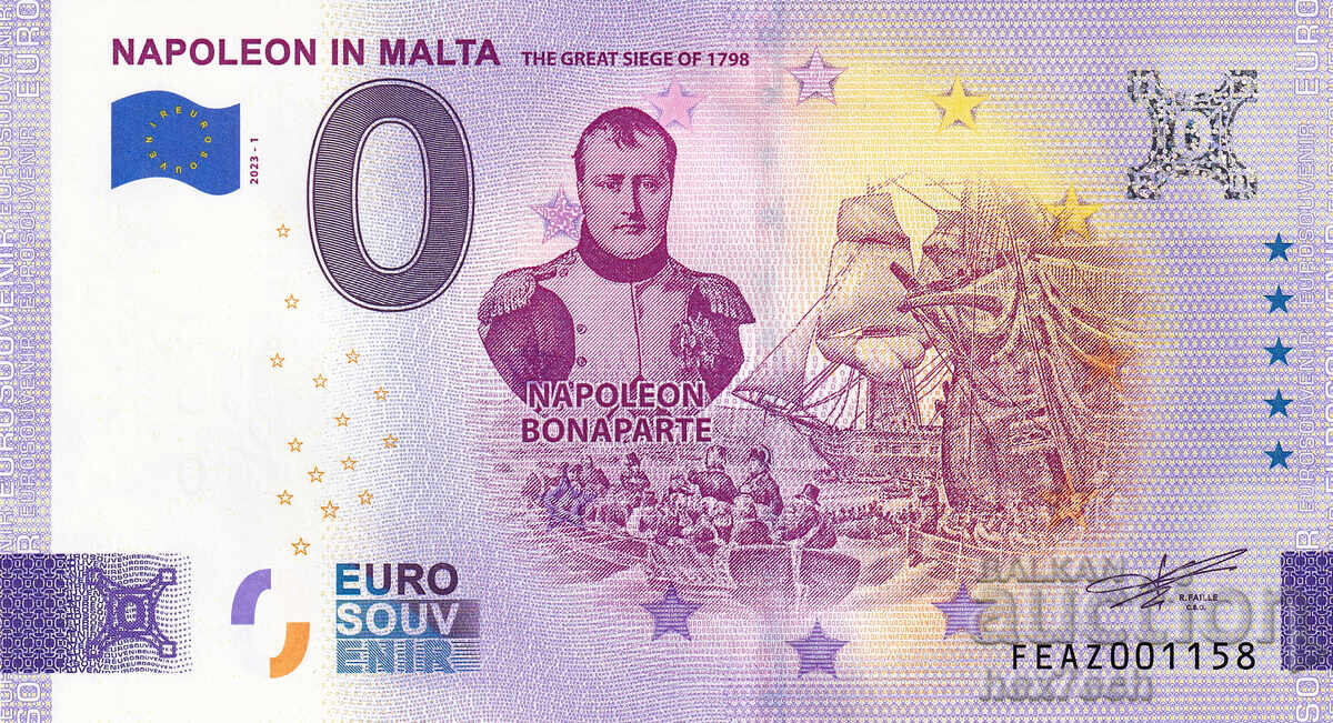 ❤️ ⭐ Malta 2023 0 euro Napoleon în Malta UNC nou ⭐ ❤️ cu preț € 5.99 | 11.72 BGN