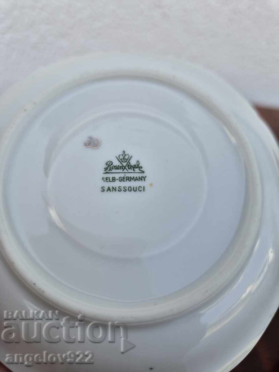Немска порцеланова чашка за кафе ROSENTHAL SANSSOUCI - 7 Немска порцеланова чашка за кафе ROSENTHAL SANSSOUCI - 7