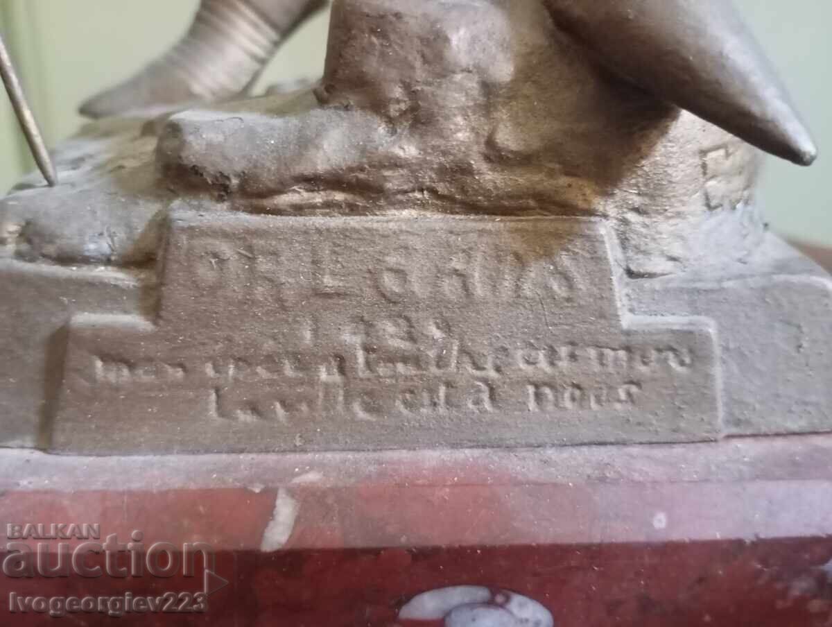 παλιά στατουέτα-Ζαν ντ'Αρκ - 6