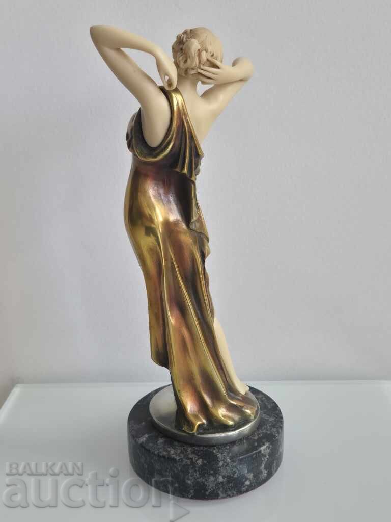 Livrarea Ferdinand Preiss 1882–1943 statuetă Afrodita în stil Art Deco Livrarea Ferdinand Preiss 1882–1943 statuetă Afrodita în stil Art Deco