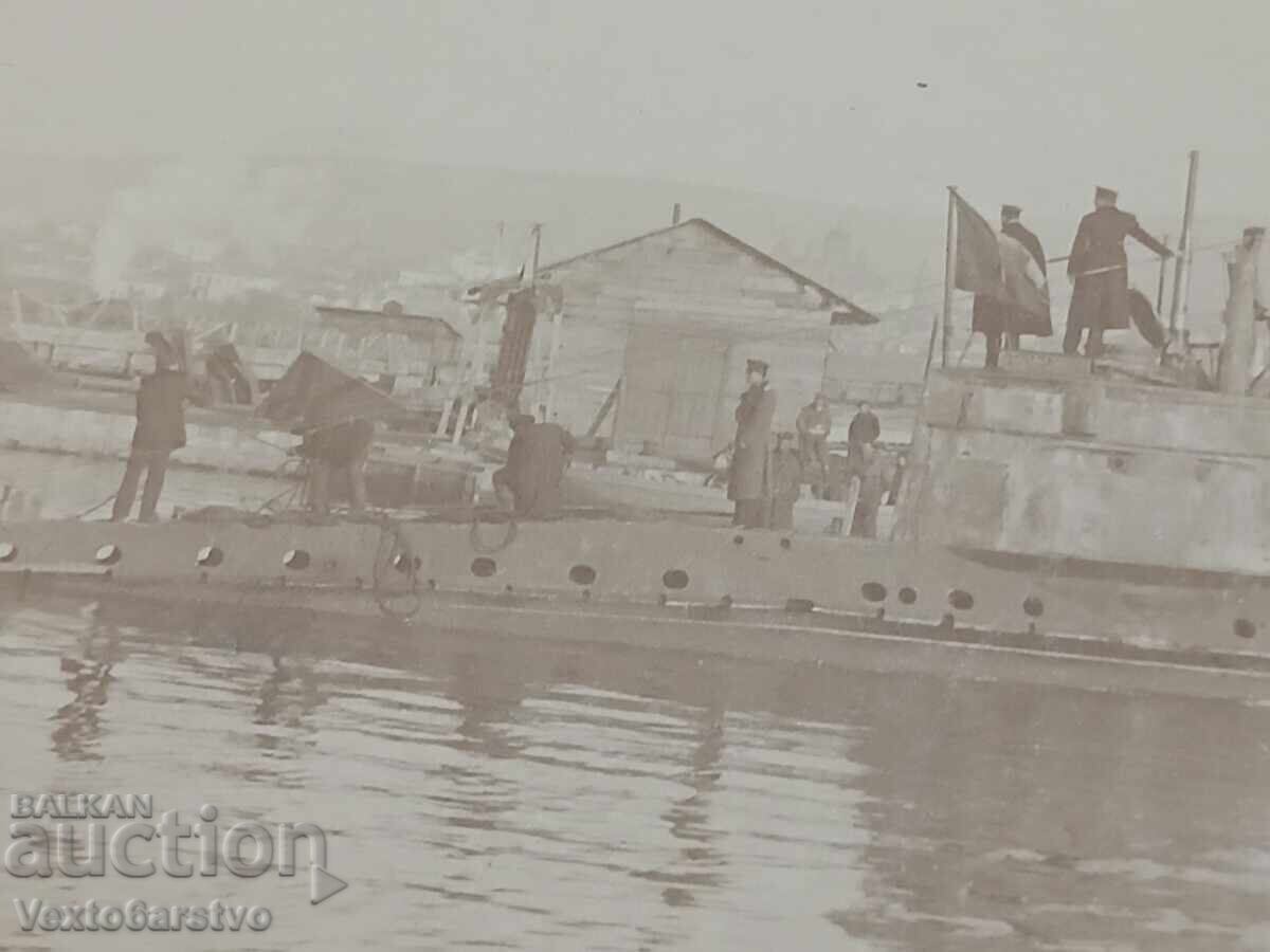 Auction  Photograph-SUBMARINER 18-THE FIRST BULGARIAN SUBMARINE-1918