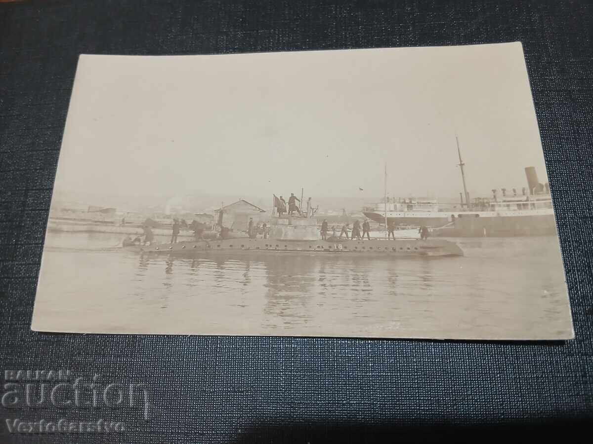 Photograph-SUBMARINER 18-THE FIRST BULGARIAN SUBMARINE-1918