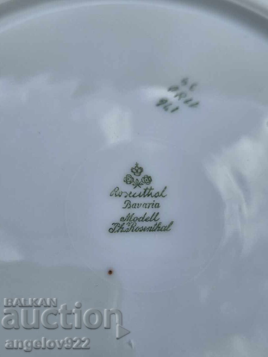 Баварско порцеланово плато ROSENTHAL - 6 Баварско порцеланово плато ROSENTHAL - 6