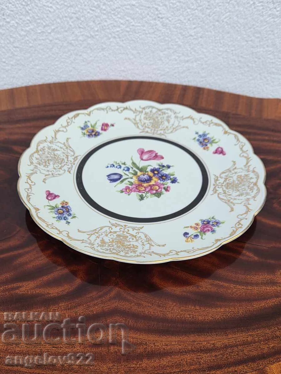 German porcelain platter Konigl.pr.Tettau with price € 0.01 | 0.02 BGN German porcelain platter Konigl.pr.Tettau with price € 0.01 | 0.02 BGN
