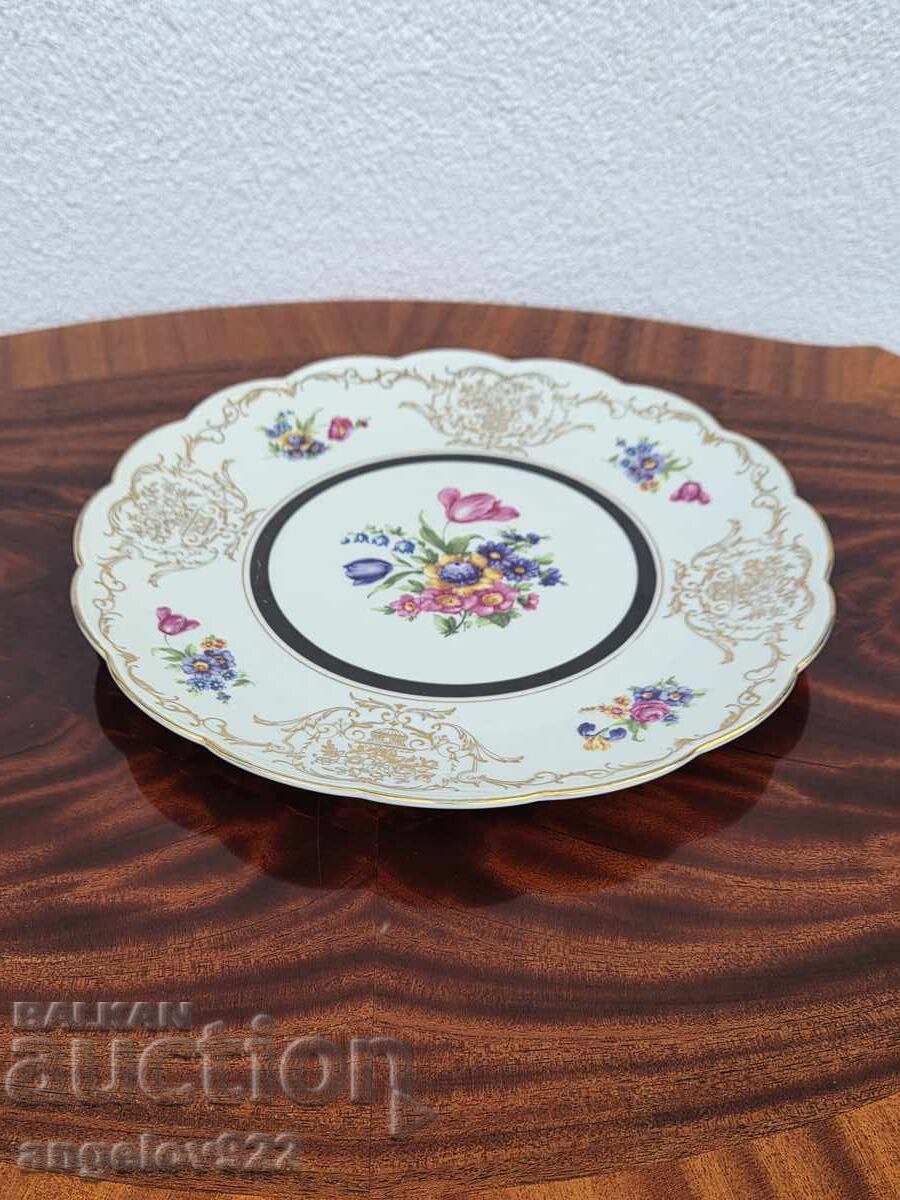 German porcelain platter Konigl.pr.Tettau German porcelain platter Konigl.pr.Tettau