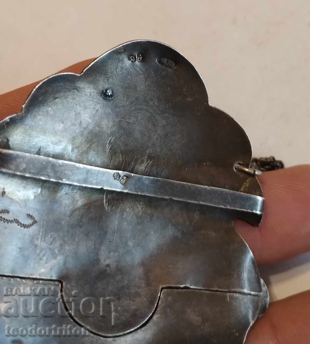Αυτοκρατορική Ρωσία 84 ασημένια παφτιά με νιέλο - 5