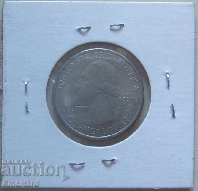 SUA Beautiful America 1/4 dolar 2016 Shawnee P cu preț € 1.50 | 2.93 BGN