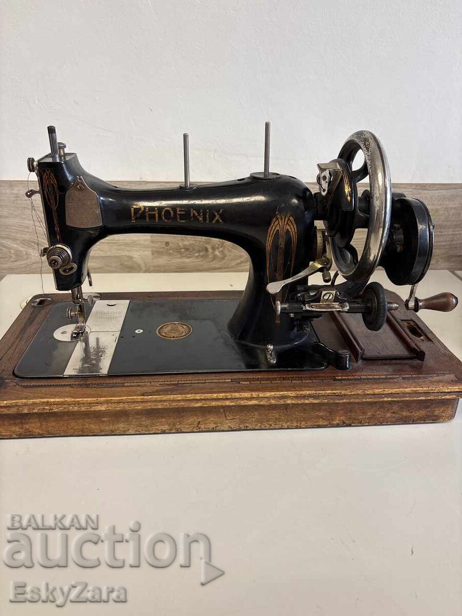 German antique sewing machine, Phoenix brand