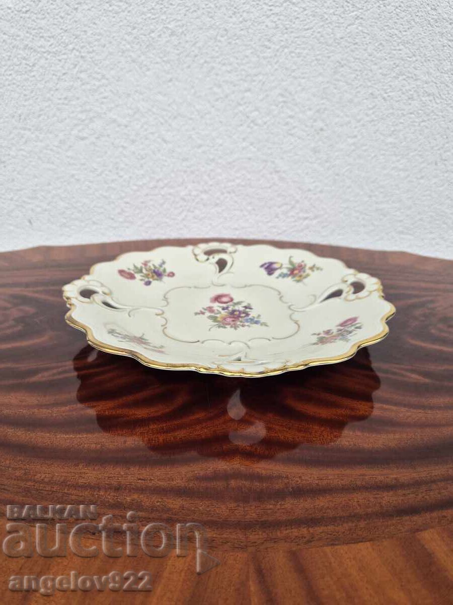 Delivery of Bavarian porcelain platter with markings!!!