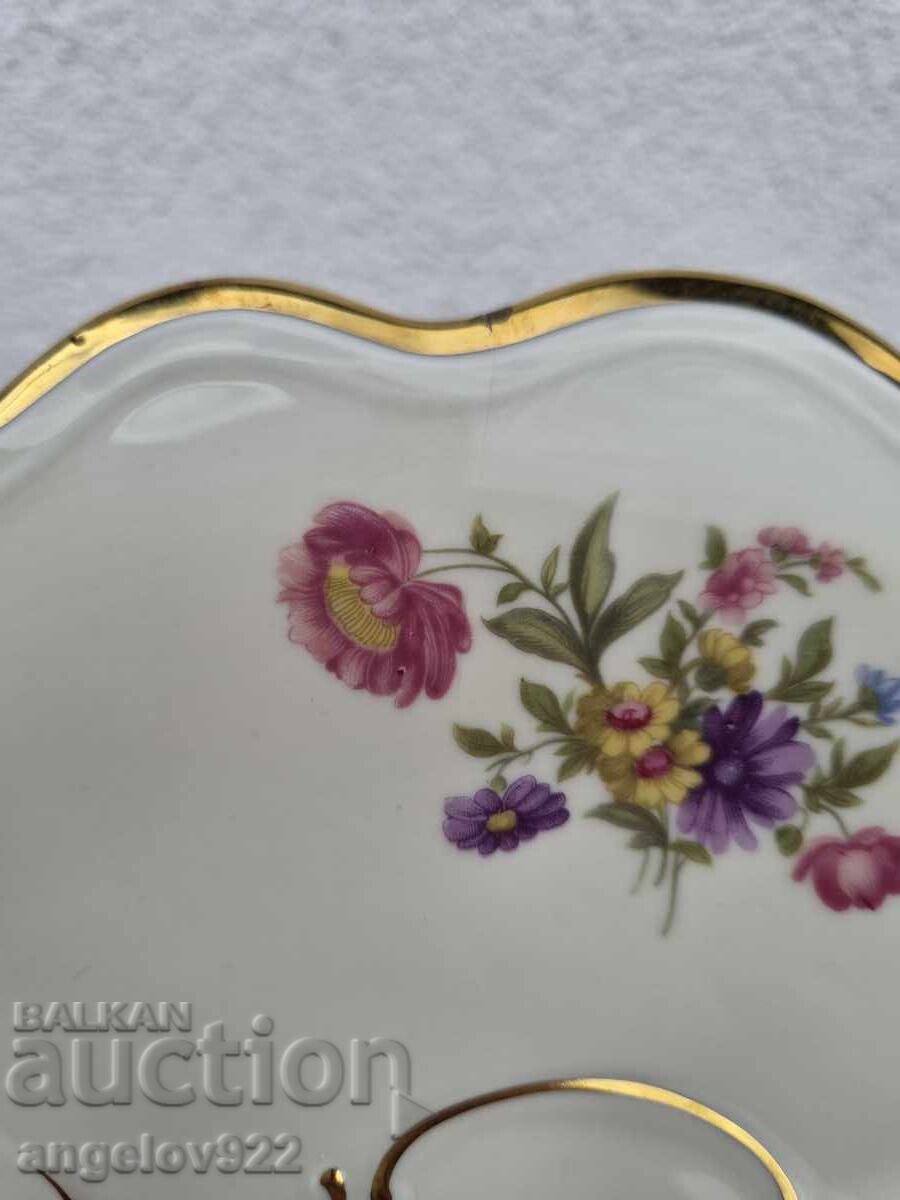 Bavarian porcelain platter with markings!!! - 7