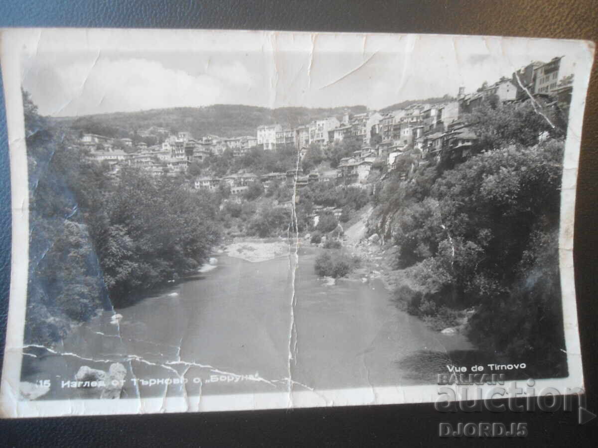 15. Izgled ot Tŭrnovo s "Boruna", Stara kartichka