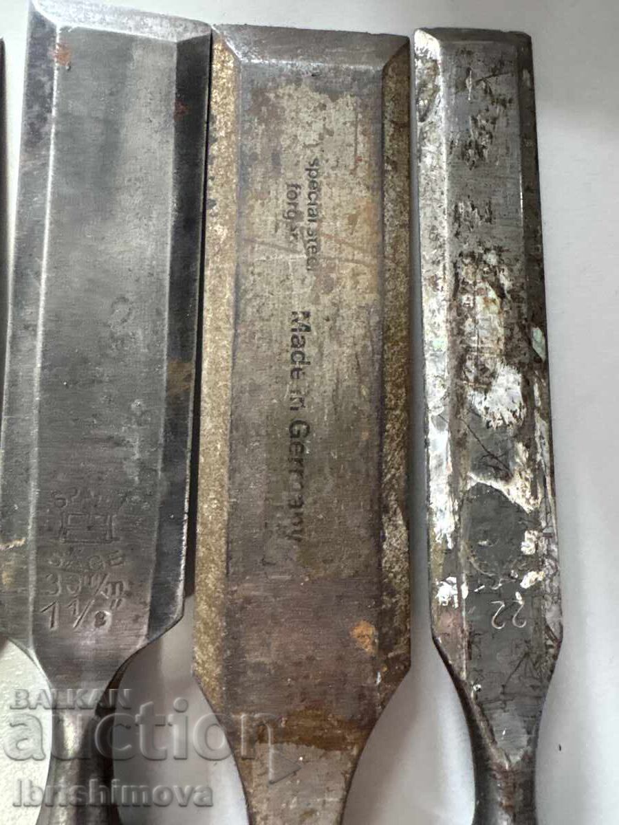 vintage σμίλες ξυλουργικής με τιμή € 80.00 | 156.47 BGN