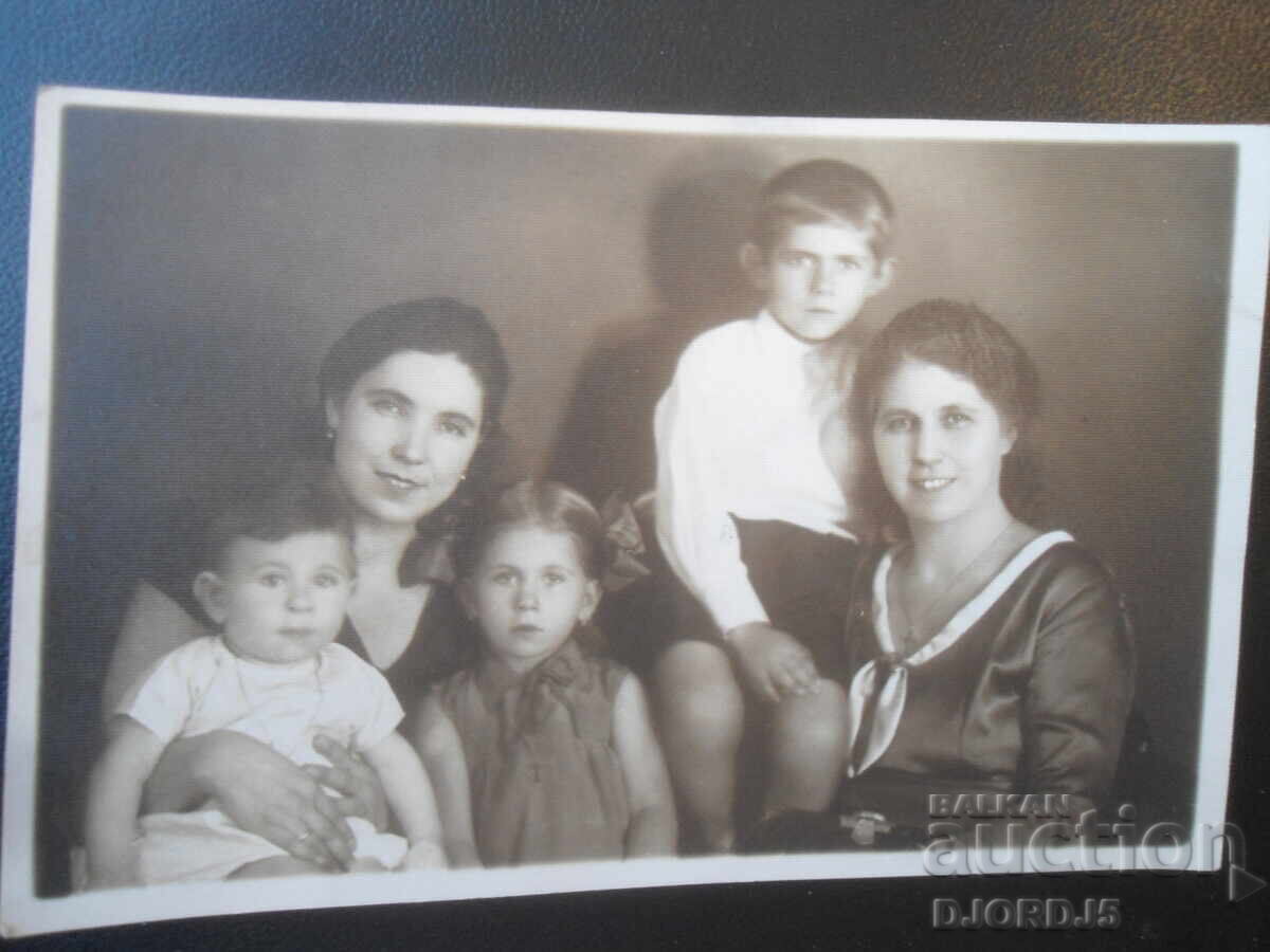 Παλιά φωτογραφία, 14 Αυγούστου 1933, Σόφια, Φωτογραφείο "Πλίσκα"
