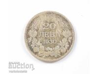 20 Leva 1930 - Bulgaria › Țarul Boris III