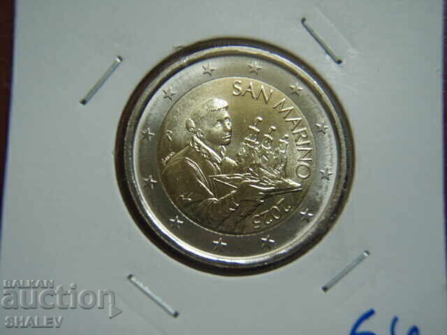 2 Ευρώ 2025 Σαν Μαρίνο (2 evro San Marino) - Unc με τιμή € 4.59 | 8.98 BGN