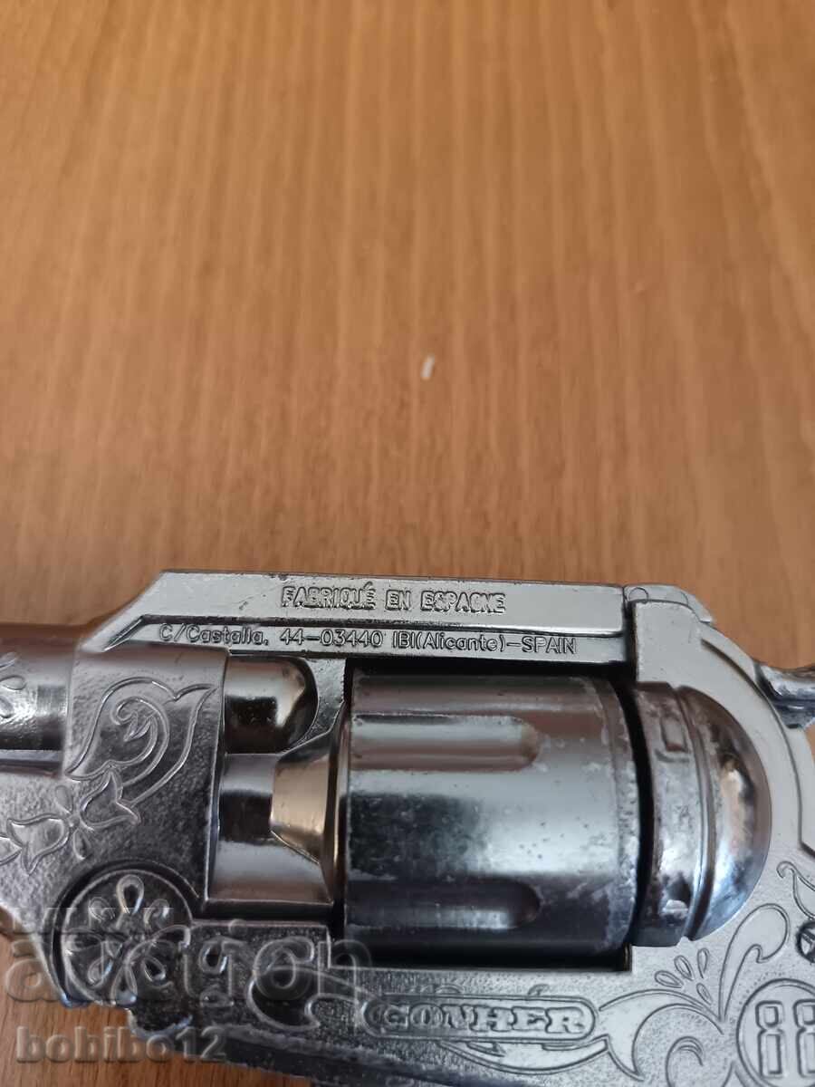 Παλιό μεταλλικό πιστόλι με καψούλια, Ισπανία - 5