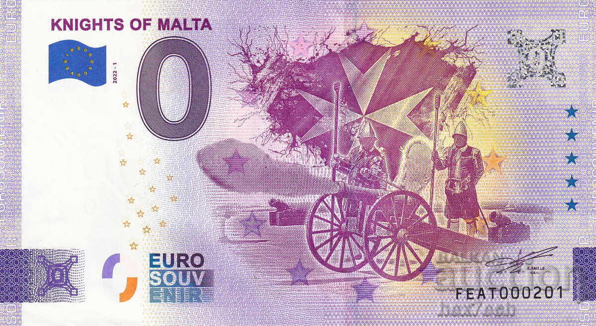 ❤️ ⭐ Malta 2022 0 euro Knights of Malta UNC nouă ⭐ ❤️ cu preț € 5.99 | 11.72 BGN
