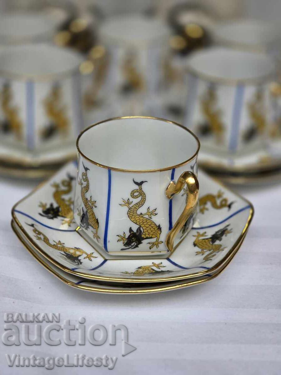 Доставка на Френски Limoges порцелан от периода Art Deco