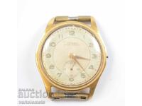 Ceas bărbătesc Oriosa Swiss made placat cu aur 10 Mk - funcțional