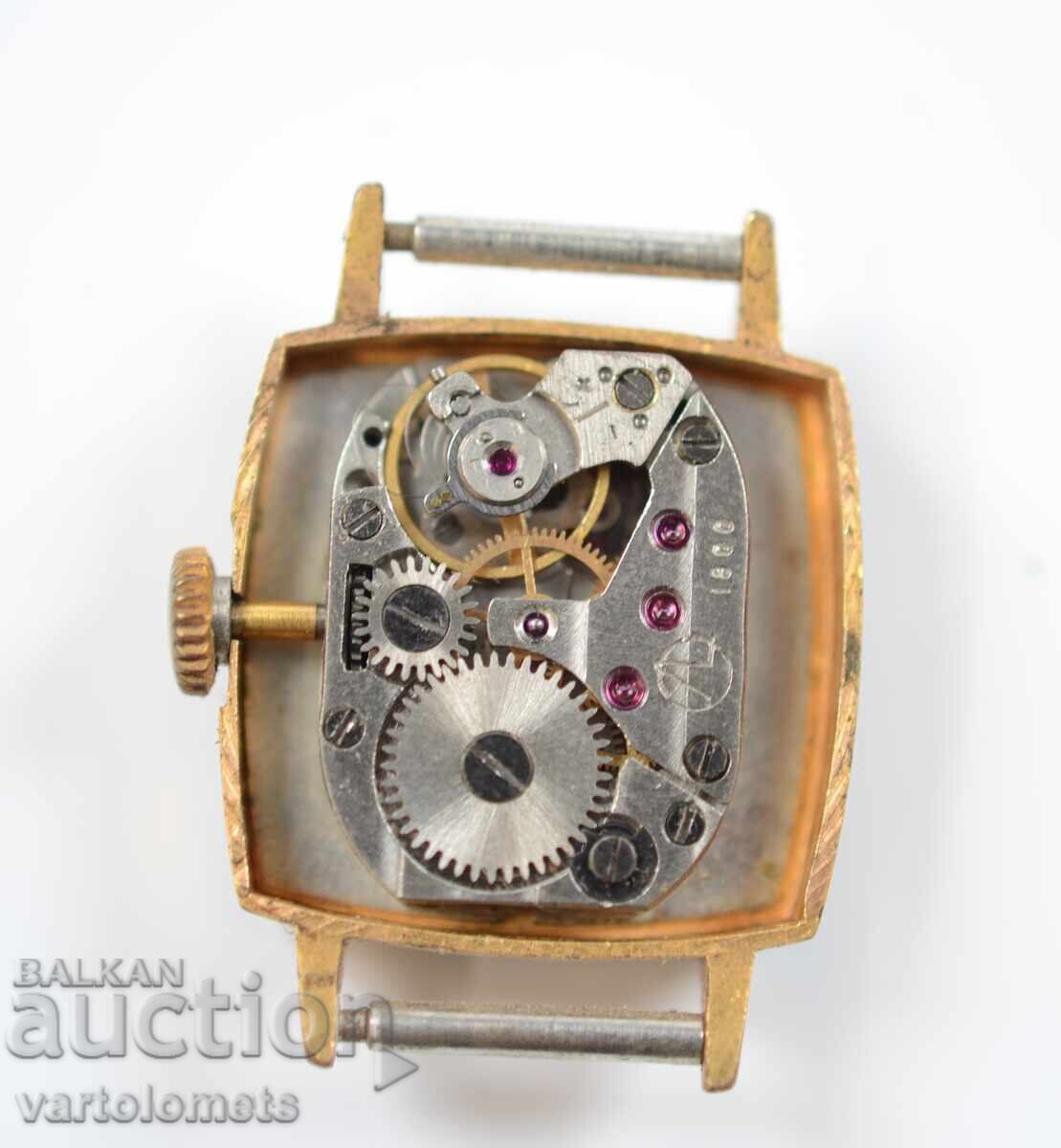 Women's RAY USSR watch with gold plating 10 Mk - not working with price € 9.00 | 17.60 BGN