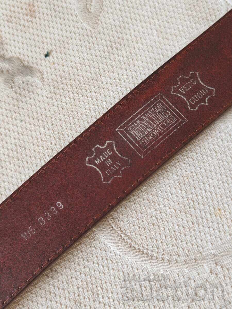 Auction Original Italian VINTAGE Leather Belt INDIANA JONES Auction Original Italian VINTAGE Leather Belt INDIANA JONES