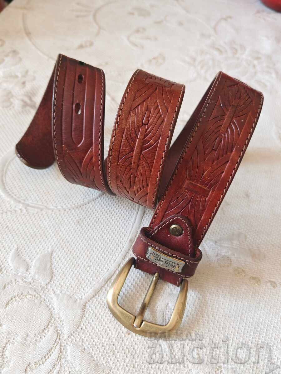 Delivery of Original Italian VINTAGE Leather Belt INDIANA JONES Delivery of Original Italian VINTAGE Leather Belt INDIANA JONES