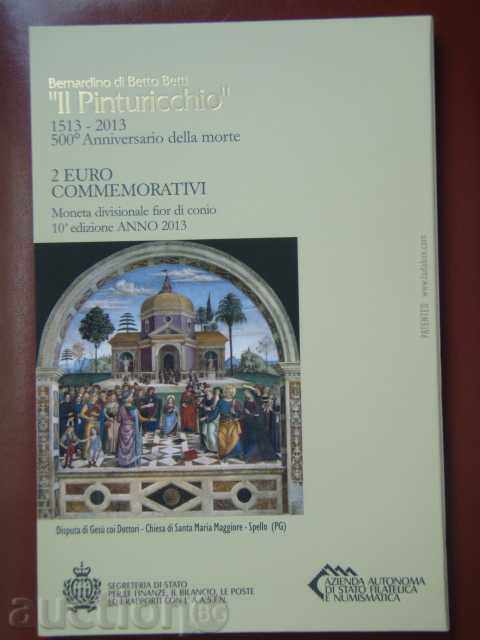 2 Euro 2013 San Marino "Il Pituricchio" San Marino (2 ευρώ) - 6