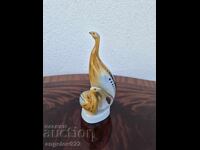 Hungarian porcelain figurine statue HOLLOHAZA