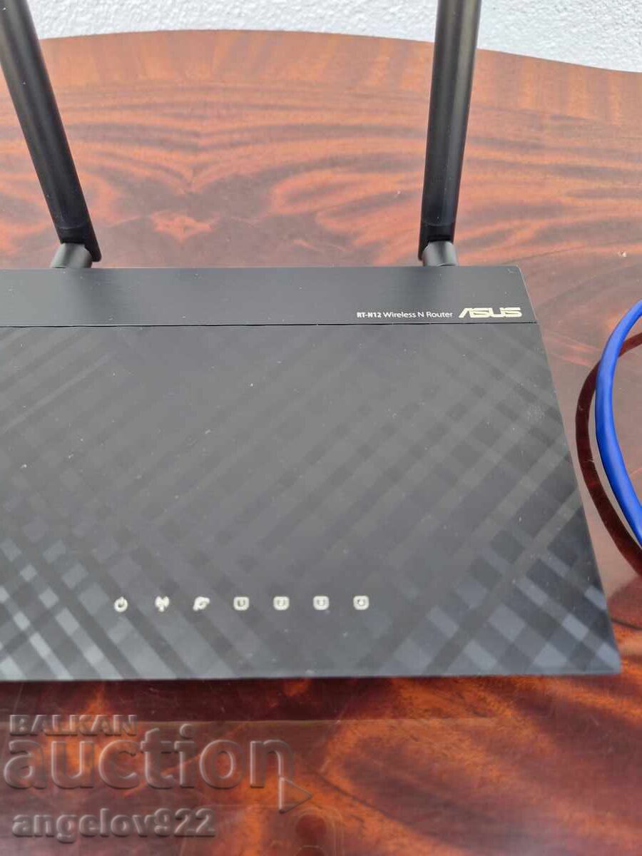Licitație Router ASUS FUNCȚIONAL Licitație Router ASUS FUNCȚIONAL