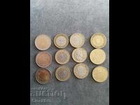 Euro coins