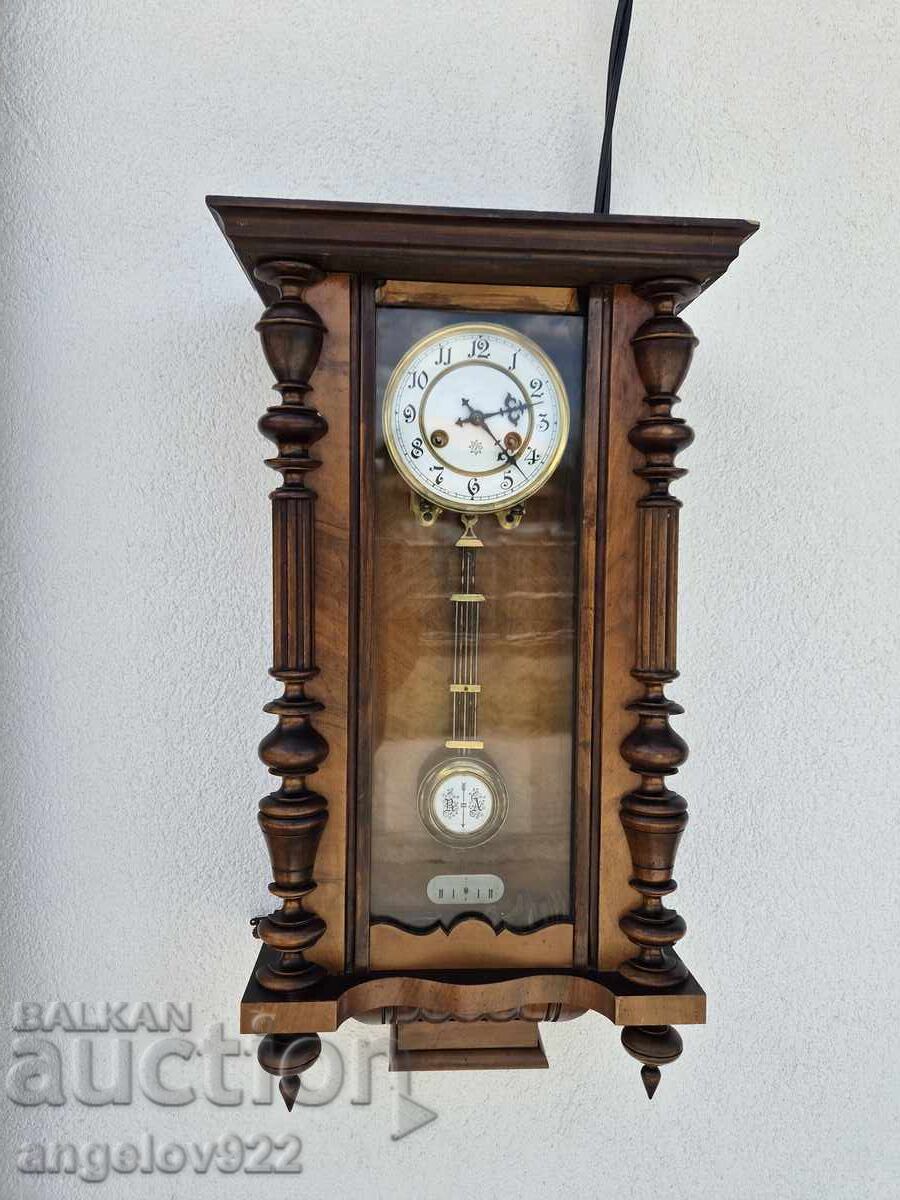 JUNGHANS Γερμανικό ρολόι τοίχου ΕΡΓΑΣΙΜΟ