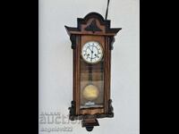 GUSTAV BECKER German Wall Clock WORKING