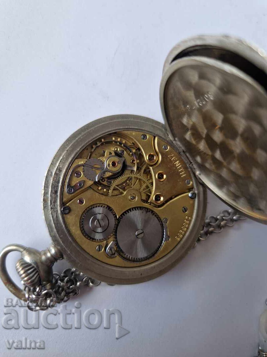 ZENITH, pocket-watch, cal 19N.V. SWISS watch 100 years old - 6