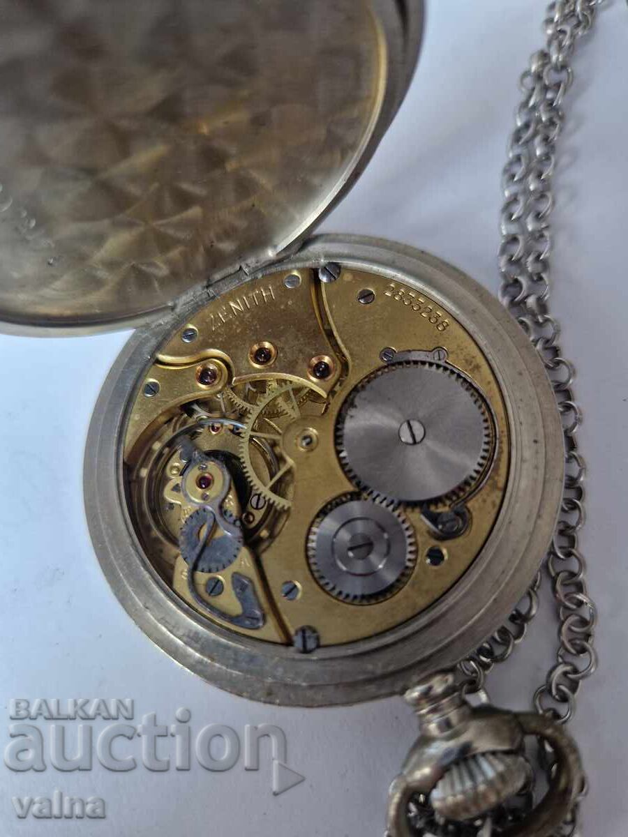 ZENITH, pocket-watch, cal 19N.V. SWISS watch 100 years old - 7