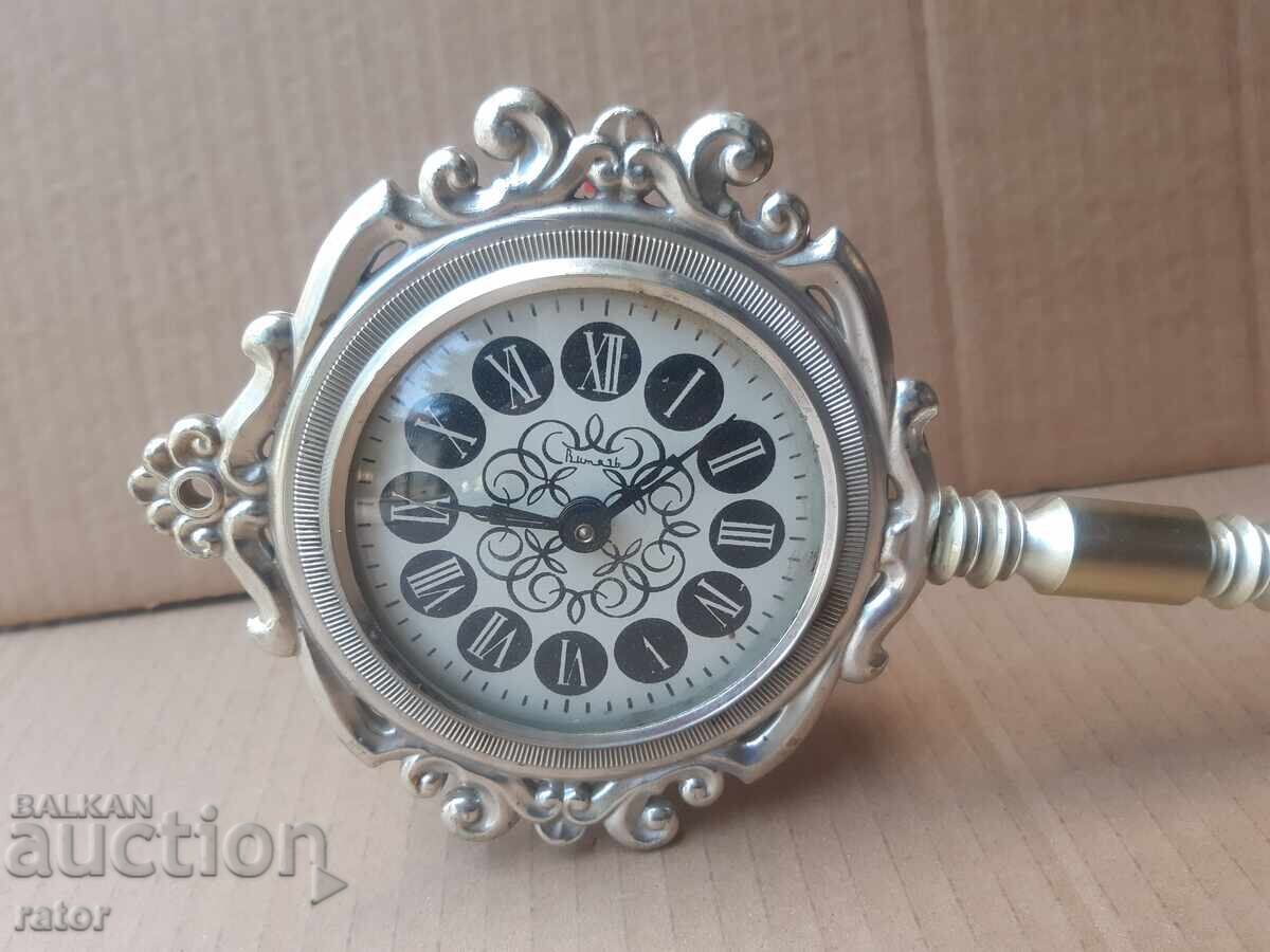 Old large alarm clock, clock - key VITYAZ, USSR with price € 19.00 | 37.16 BGN