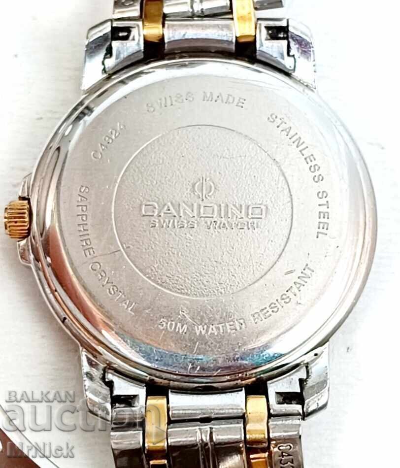 Candino sapphire, 50m - швейцарски мъжки кварцов часовник - 7 Candino sapphire, 50m - швейцарски мъжки кварцов часовник - 7