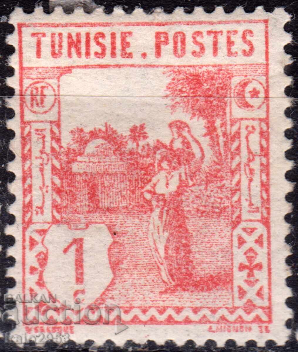 Tunisia/protectorat-1926-Emisiune curentă-Purtătoare de apă, MLH Tunisia/protectorat-1926-Emisiune curentă-Purtătoare de apă, MLH