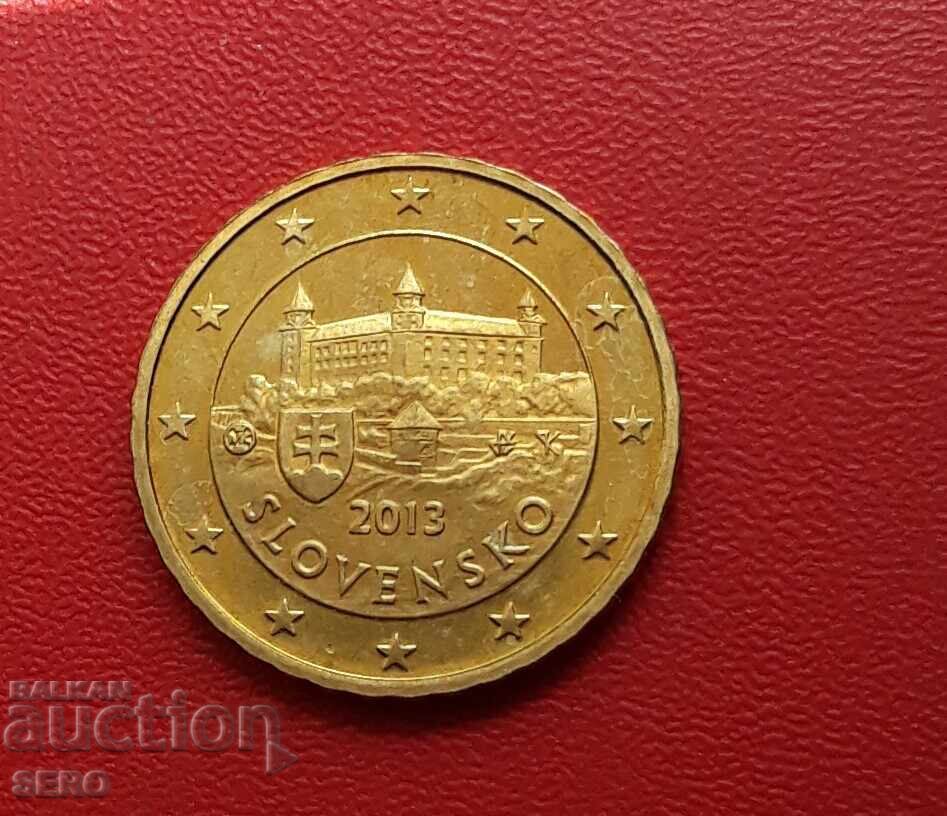 Σλοβακία-10 λεπτά 2013-ματ-γυαλιστερό με τιμή € 0.21 | 0.41 BGN