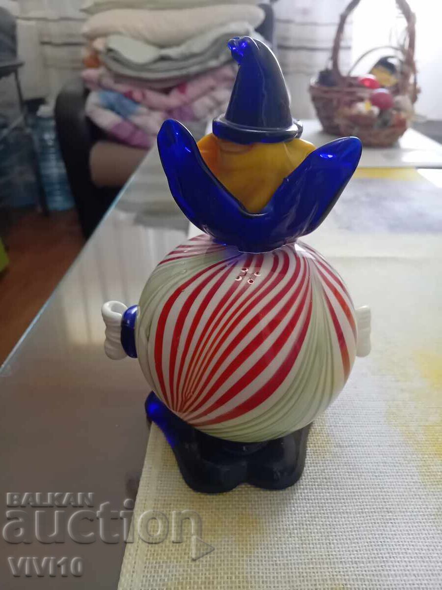Licitație Clovn antic, Murano 20 cm