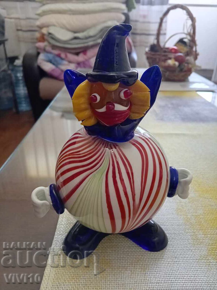 Clovn antic, Murano 20 cm