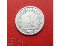 French Central Africa - 1 Franc 1992 - Very Fine Condition - Rare