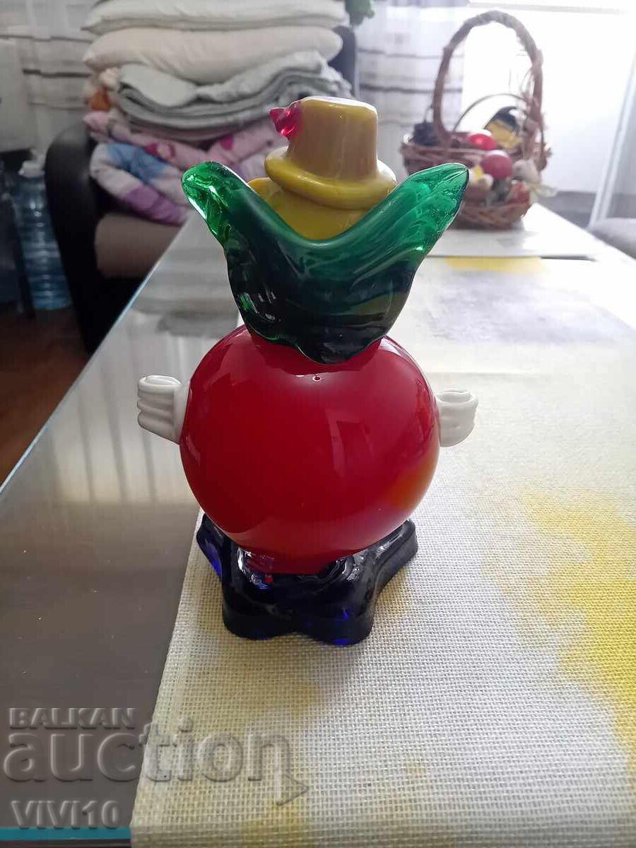 Auction  Antique clown, Murano 20 cm