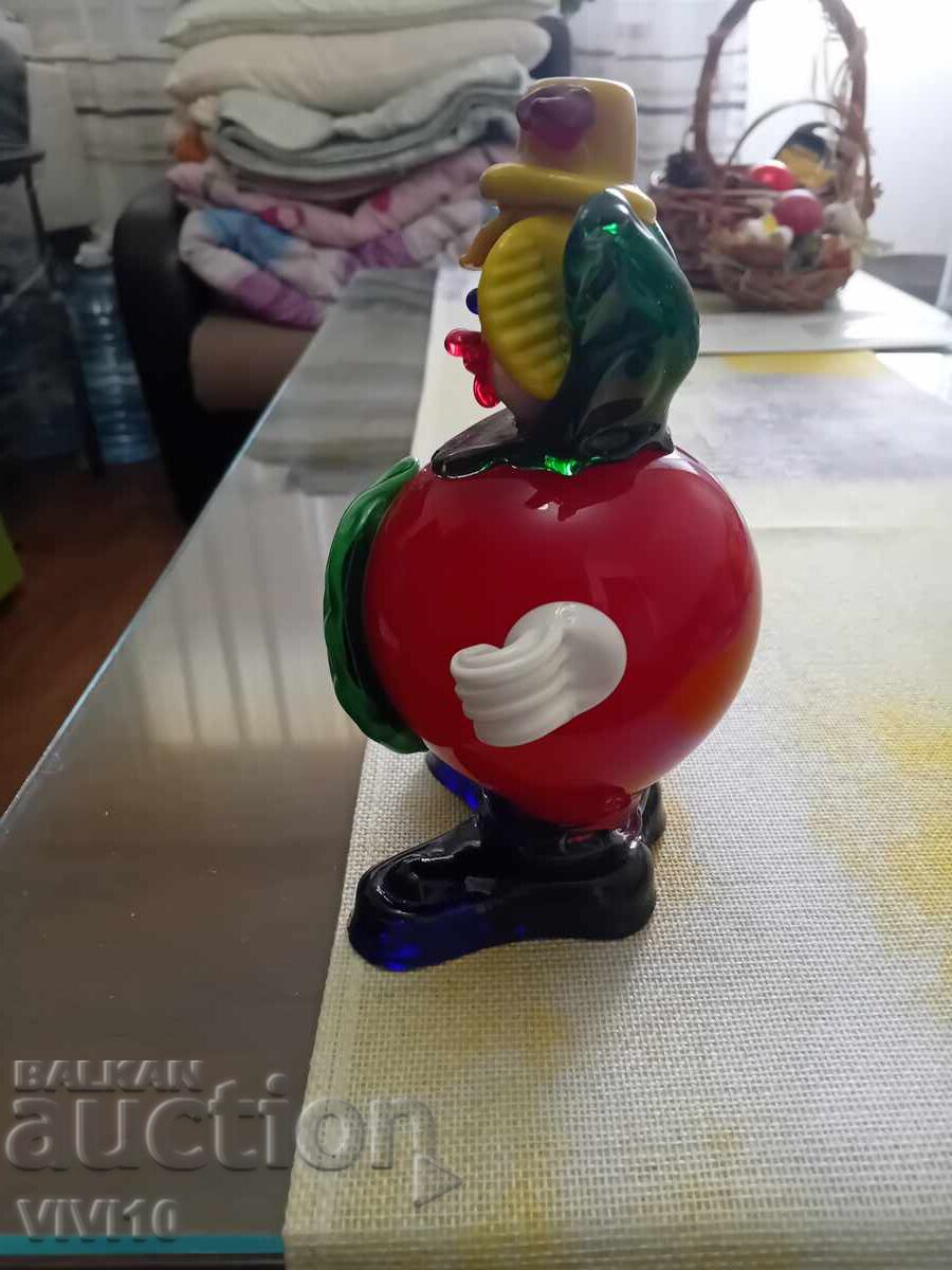 Delivery of Antique clown, Murano 20 cm
