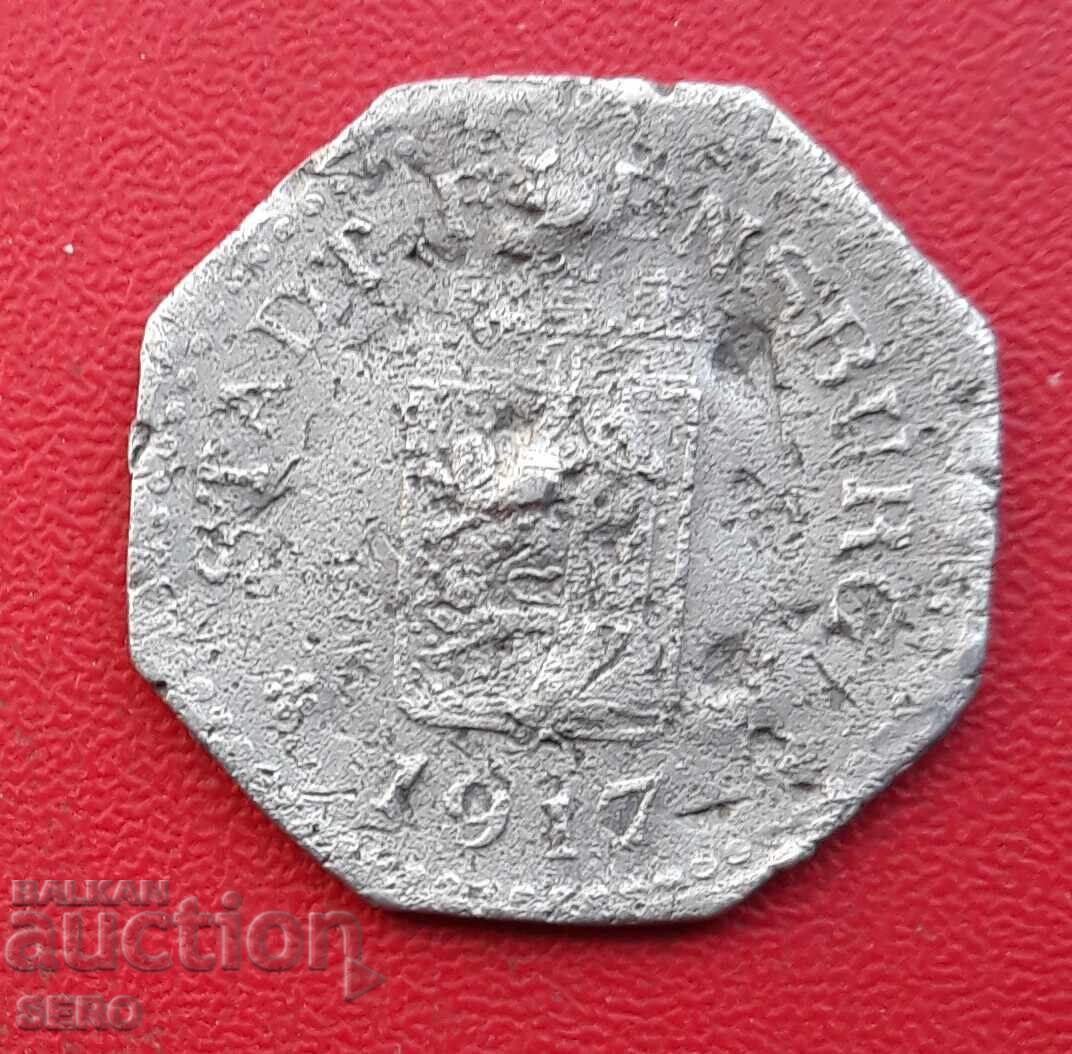 Germania-Schleswig-Holstein-Flensburg-10 pfennig 1917 cu preț € 0.50 | 0.98 BGN Germania-Schleswig-Holstein-Flensburg-10 pfennig 1917 cu preț € 0.50 | 0.98 BGN