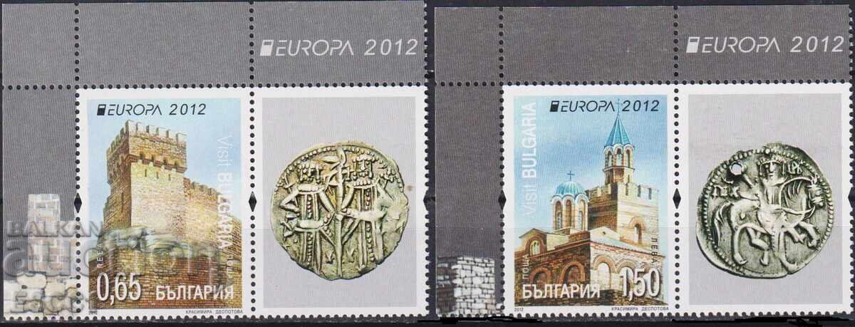 Mărci poștale neștampilate Europa CEPT 2012 din Bulgaria Mărci poștale neștampilate Europa CEPT 2012 din Bulgaria