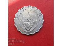 Rwanda-2 francs 1970 F.A.O
