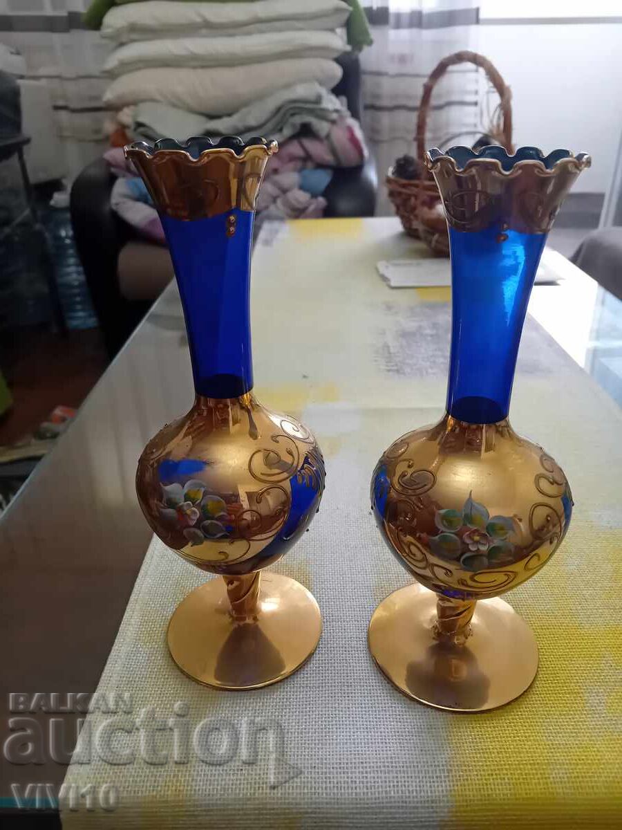 Старинни вази,Морано, комплект