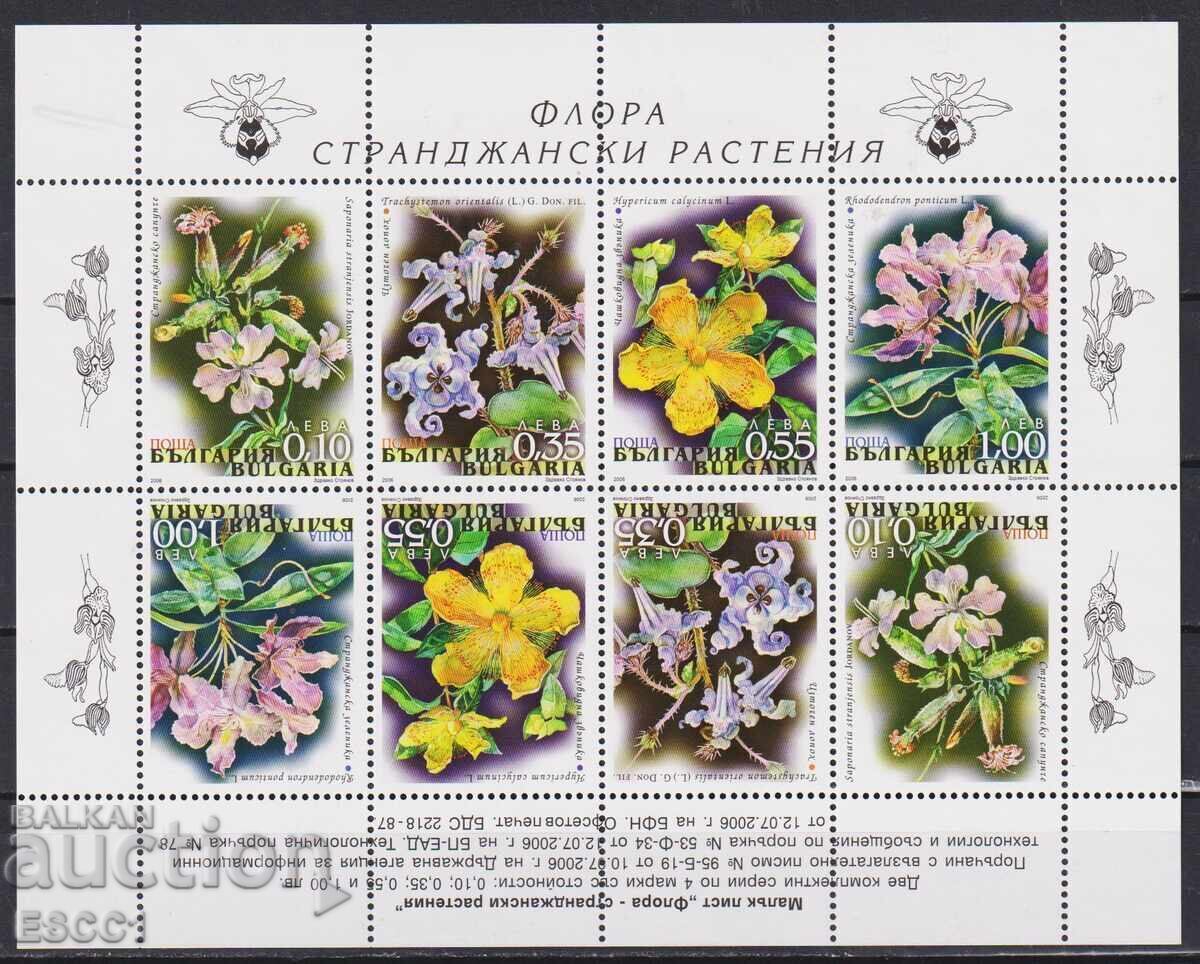 Clean sheet Flora Strandzha plants 2006 from Bulgaria