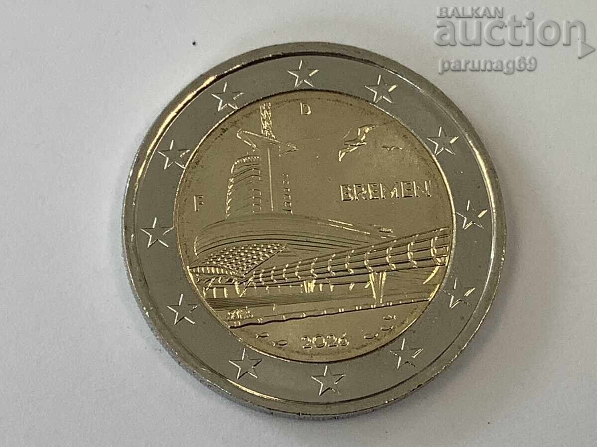 Germany 2 Euro 2026 F - Bremen - Climate House